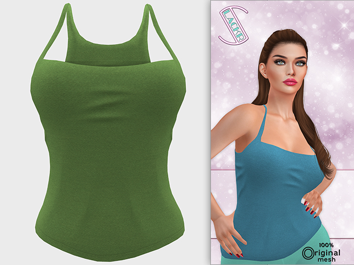 -Slackr :: Teri Tank {Mint}