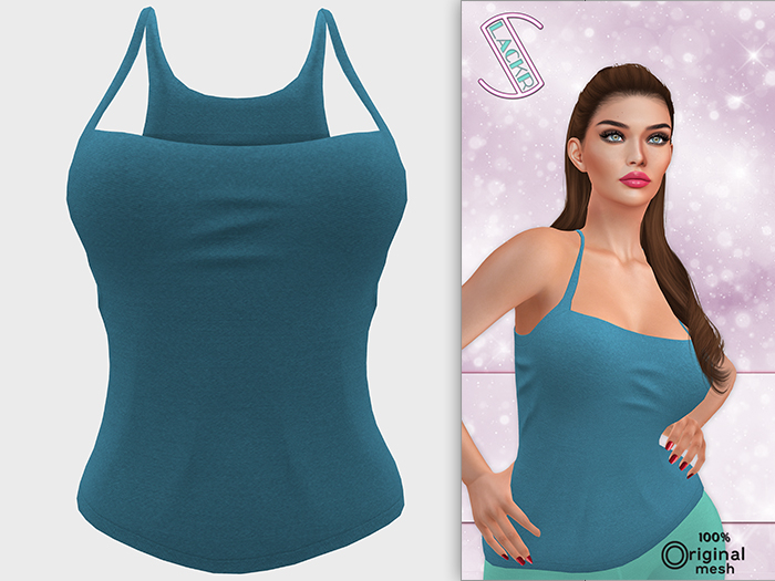 -Slackr :: Teri Tank {Blue}