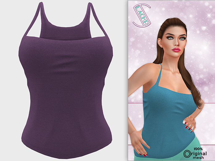 -Slackr :: Teri Tank {Purple}
