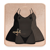 Cynful Attitute Dress - Black [Maitreya Lara + Petite, Belleza Freya, Slink (HG), Legacy, (+Perky)