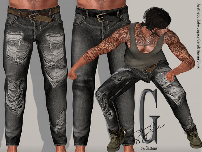 ::GStyle:: Jeans BLACK