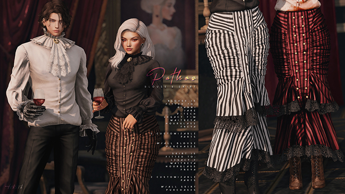 toksik - Pathos Blouse (Fatpack)