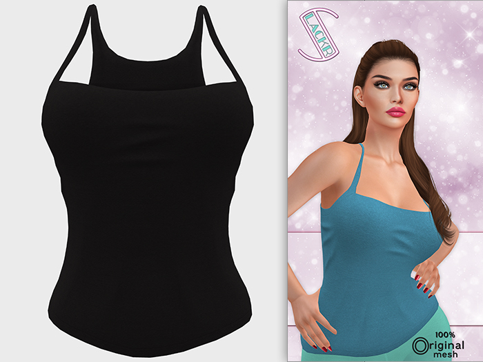 -Slackr :: Teri Tank {Black}