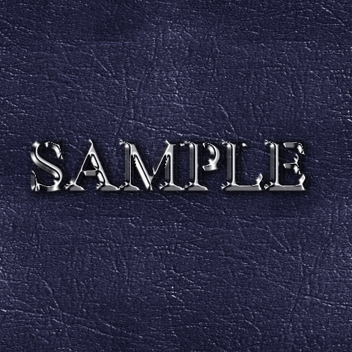 Zoy Texture [ Leather Wrinkle Shiny ] Seamless - Navy