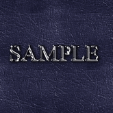 Zoy Texture [ Leather Wrinkle Shiny ] Seamless - Navy