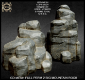 GD MESH FULL PERM 2 BIG MOUNTAIN ROCK