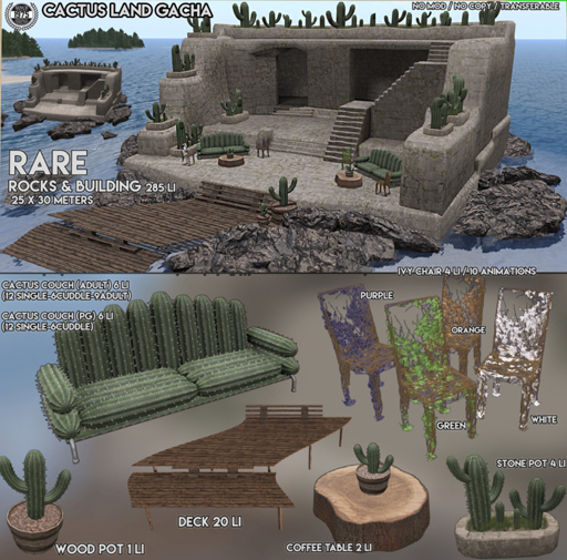 [Since1975] Cactus Land Gacha - RARE