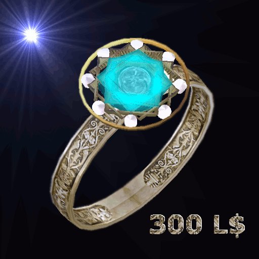 bague turquoise or box