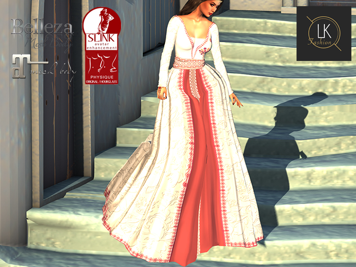 Caftan Lalla Fatma White