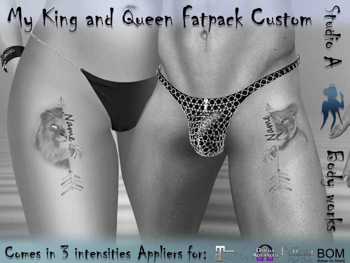~Studio A~ Demo My King or Queen Fatpack: Unpack (Add)