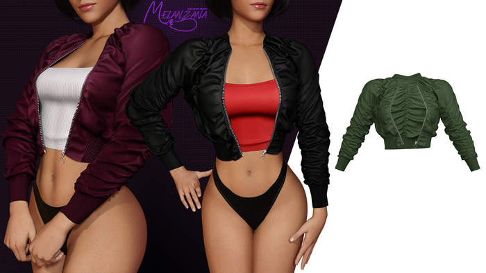 Melanzana - Melissa Bomber Jacket (Olive)