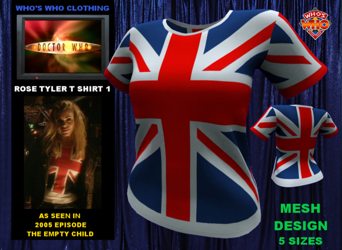 WW Rose Tyler T Shirt 1