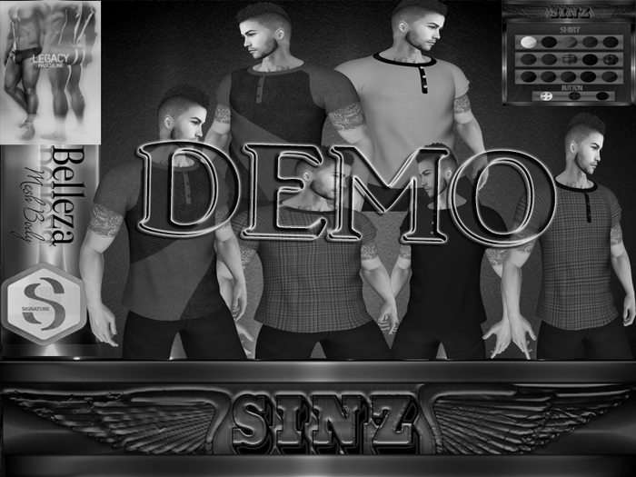 ~SINZ~DEMO Shirt Pack