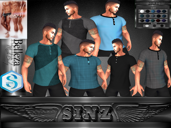 ~SINZ~ Shirt Pack