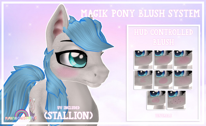 ~RS~ : Magik Pony - Blush System (Stallion)