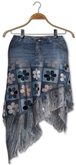 Graffitiwear Applique Gypsy Skirt