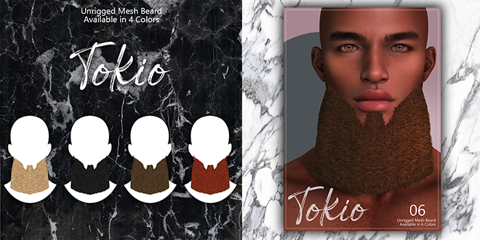 TOKIO - Beard 06 X20 HD FATPACK