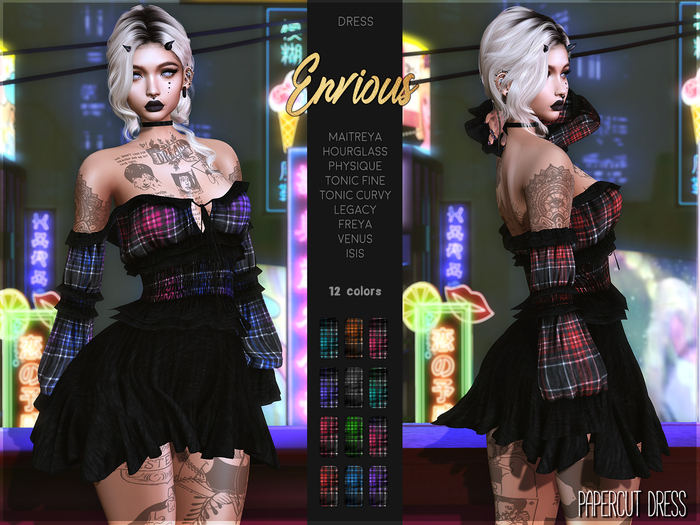 Envious - Papercut Dress
