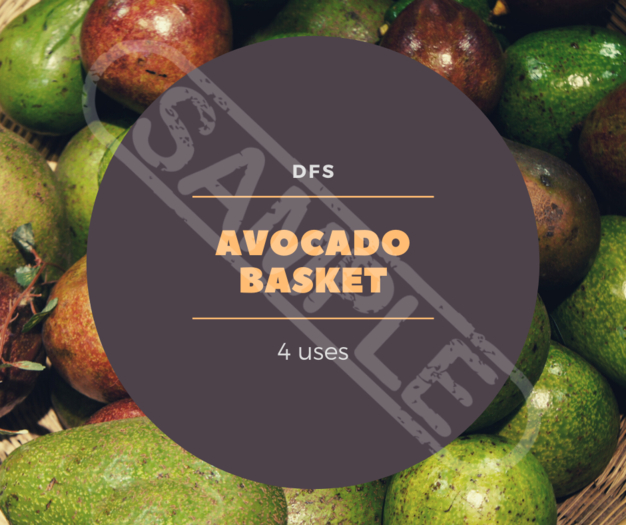 TEXTURE DFS Avocado Basket
