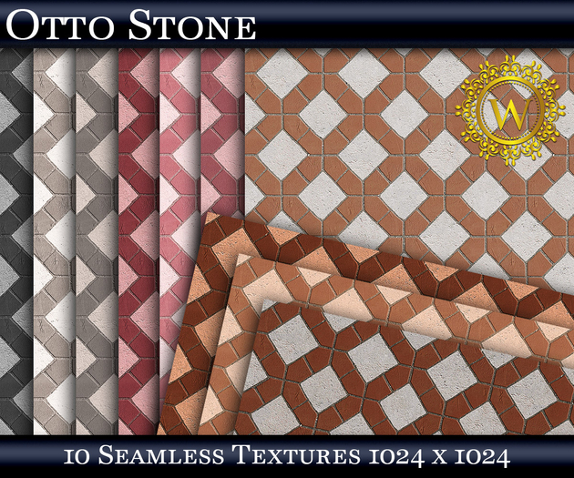 Otto Stone 10 Seamless Textures - WonderWall