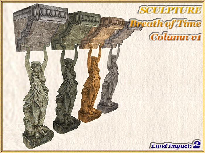 SCULPTURE - Breath of Time Column v1 (2 LI) (Full perm)