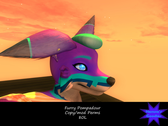 {KG} Furry Pompadour (boxed)