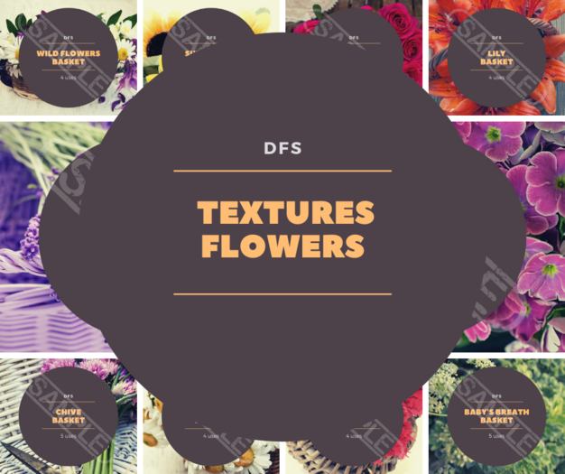 TEXTURES DFS Flowers Bundle