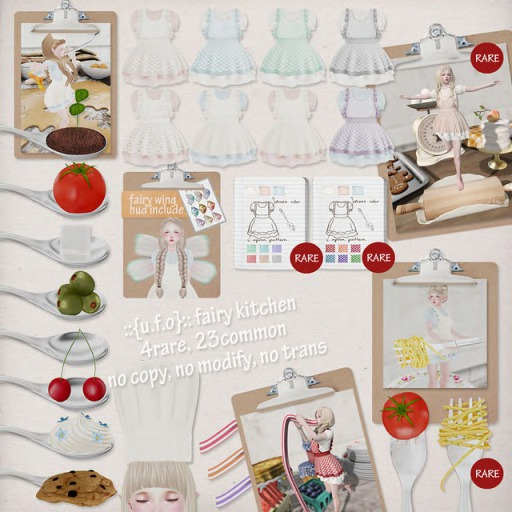 ::{u.f.o}::fairy kitchen - dress - RARE - S