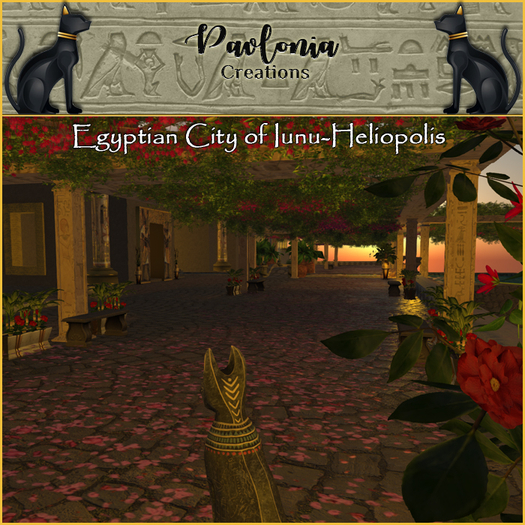 Egyptian City of Iunu-Heliopolis FOOTPRINT WITH RIPPLE