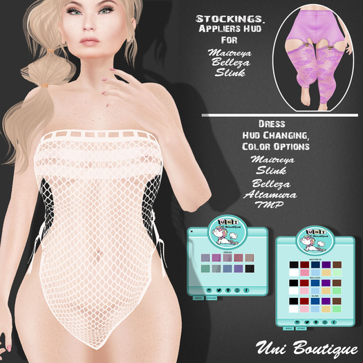 +Uni Boutique+ Aloha Mini Fishnet - Wear Me