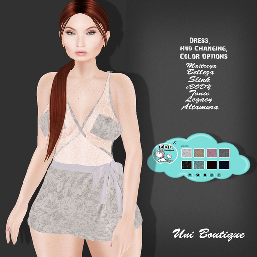 +Uni Boutique+ Java Dress - Sequins 2 Demo - Wear Me