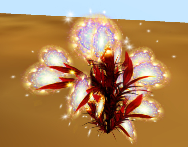 Tiny Magic Fantasy Flowers Bush