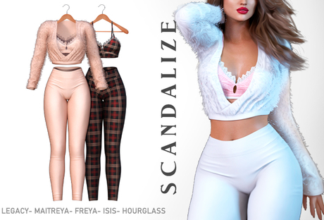 Second Life Marketplace - SCANDALIZE. Cloe. Nude