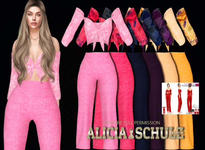 [Alicia Schulz] Texture for MI963846 SET 1