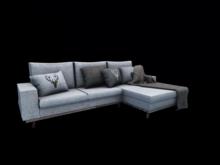 Scarlet Creative - The Arcade Dec 15 Campbell Tartan Sofa MT