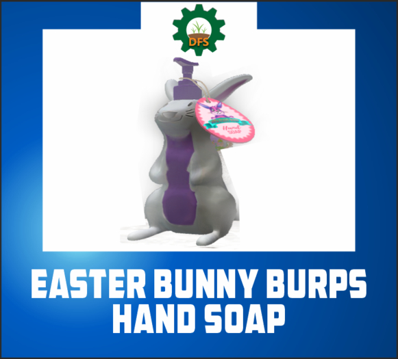 DFS EASTER BUNNY BURPS HAND SOAP (texture)