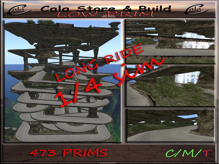 Cala-Rez2LONGRIDE1/4SIM-473Prims