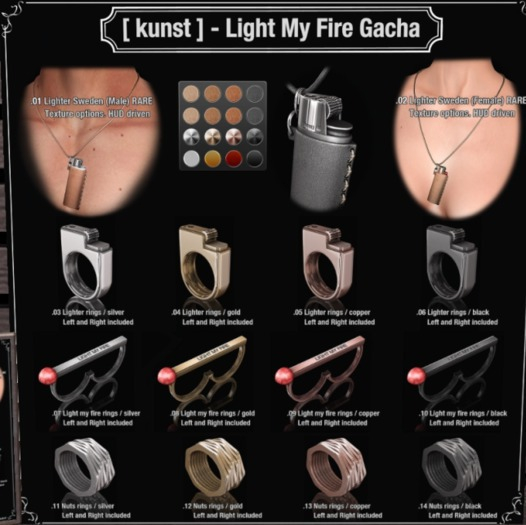 .13 [ kunst ] - Nuts rings / copper