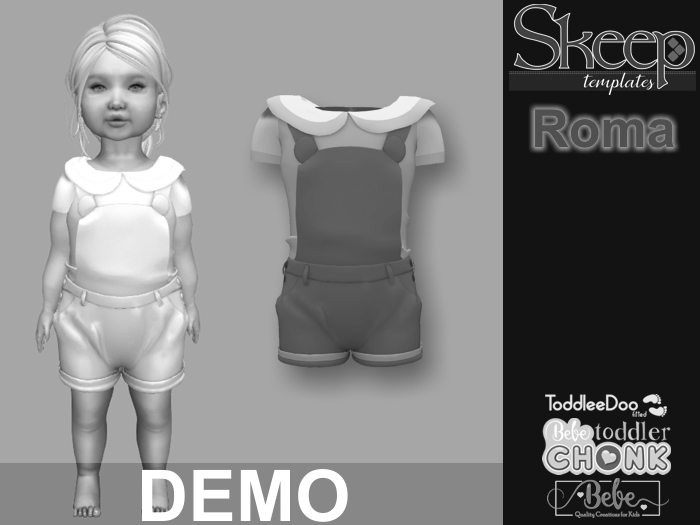 Skeep - Bebe toddler/Chonk & TD fitted - Roma - DEMO