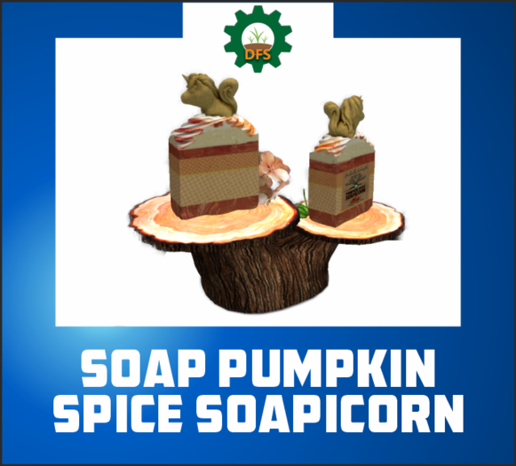 DFS SOAP PUMPKIN SPICE SOAPICORN (texture)