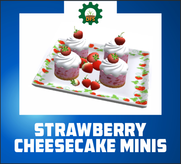 DFS STRAWBERRY CHEESECAKE MINIS (texture)