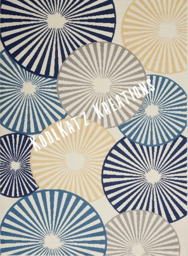 { KoolKatz Kreations } Rug (boxed )- Pinwheel