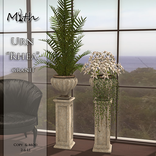 Myth - Urn Rhea Granit