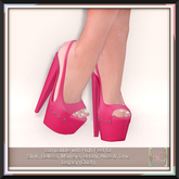 [HC] Jetta Fuchsia Heels for Slink, Belleza, Maitreya, eBody, Signature, Legacy & Tonic