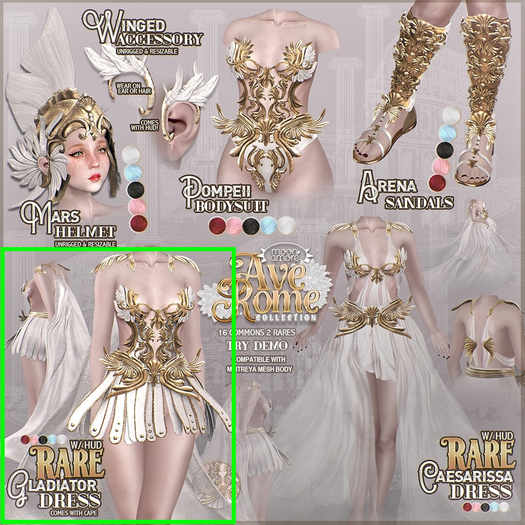 :Moon Amore: Ave Rome / GLADIATOR DRESS RARE