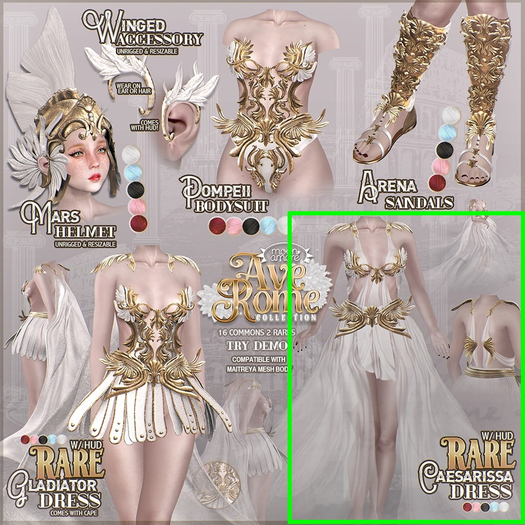 :Moon Amore: Ave Rome / CAESARISSA DRESS RARE