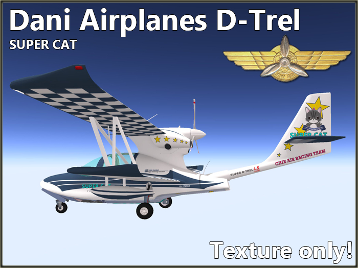 Paint Super D-Trel (Cat Navy Checker)
