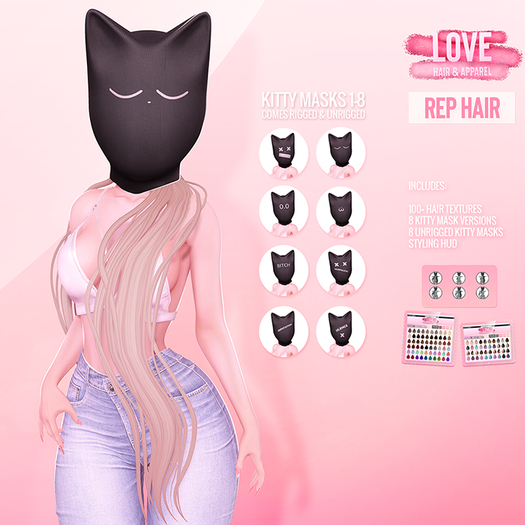 Love [Rep] Hair FATPACK (Wear Me)