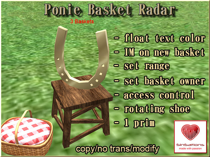 [SinS] Ponie Pal Basket Radar