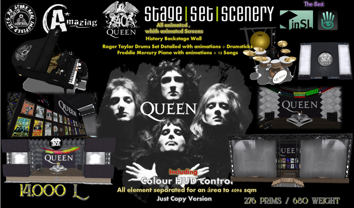 Queen 40th Concert Stage Deluxe Edition Box